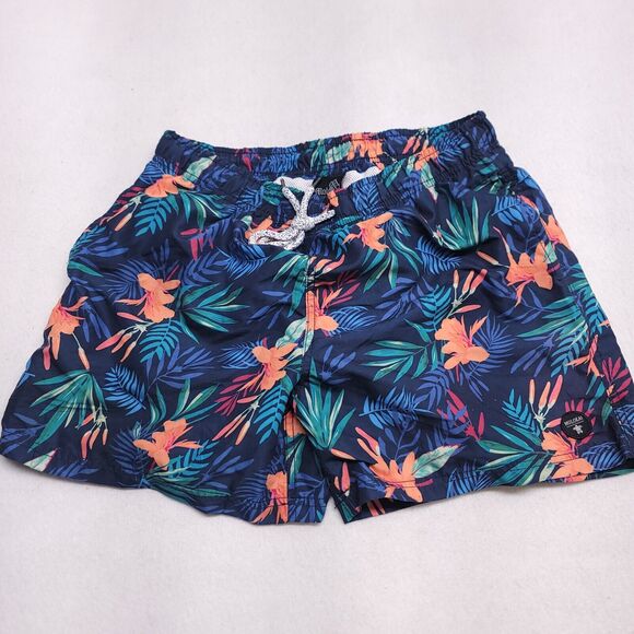 Molokai Surf Co. Swimwear Outdoor Drawstring Swimming Trunks Mens Size M Blue - Picture 1 of 6